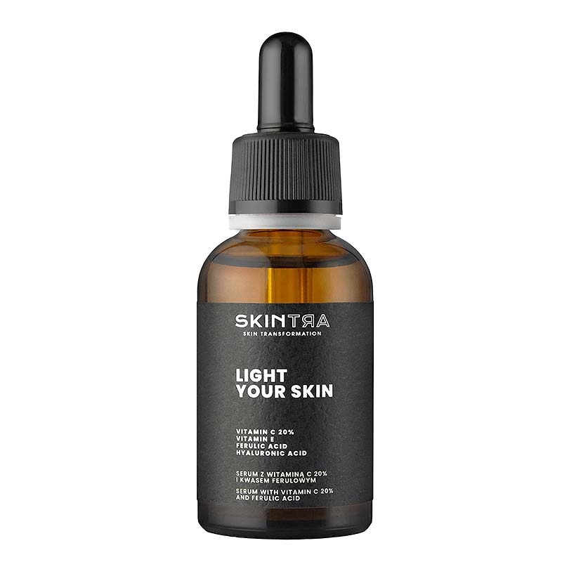 SkinTra - Sérum con vitamina C 20% y ácido ferúlico - Light Your Skin - 30ml