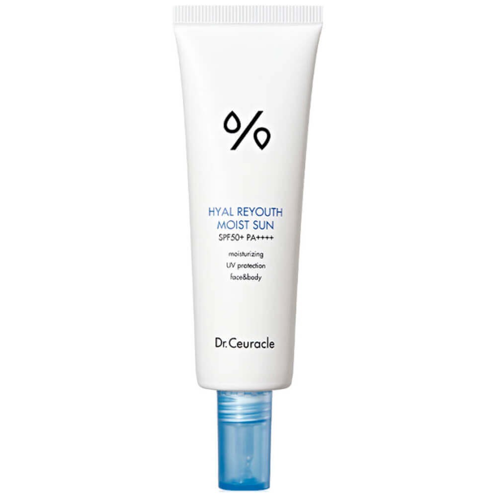 Dr. Ceuracle Hyal Reyouth Moist Sun SPF50+ PA++++ 50 ml – Protector solar hidratante de alta protección