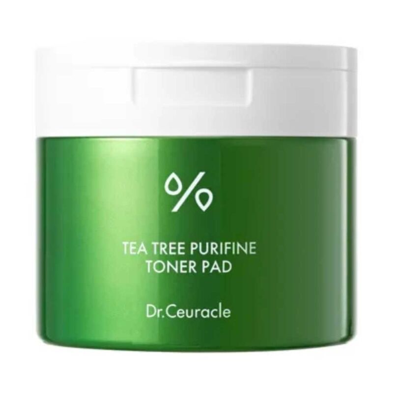 Dr. Ceuracle Tea Tree Purifine Toner Pad 160 ml – Discos tonificantes purificantes y calmantes