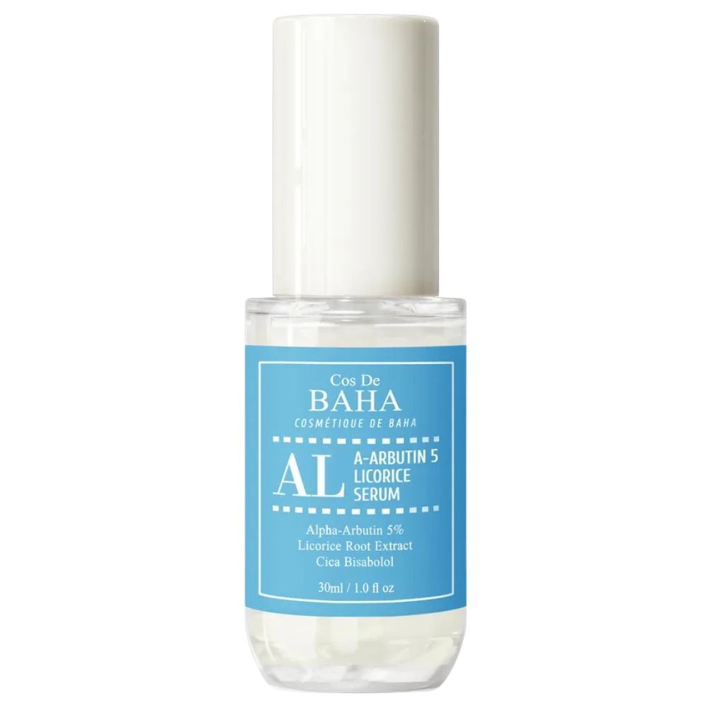 Cos de BAHA A-Arbutin 5% Licorice Serum (AL) 30 ml – Sérum iluminador y corrector del tono