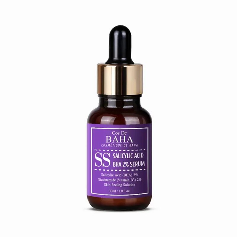 Cos de BAHA Salicylic Acid BHA 2% Serum (SS) 30 ml – Sérum exfoliante y purificante de poros