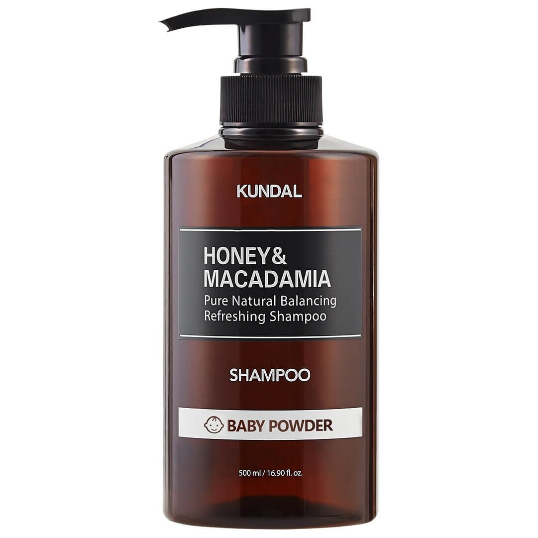 Kundal - Champú Nature de Miel y Macadamia (Talco (Baby Powder)) - 500 ml
