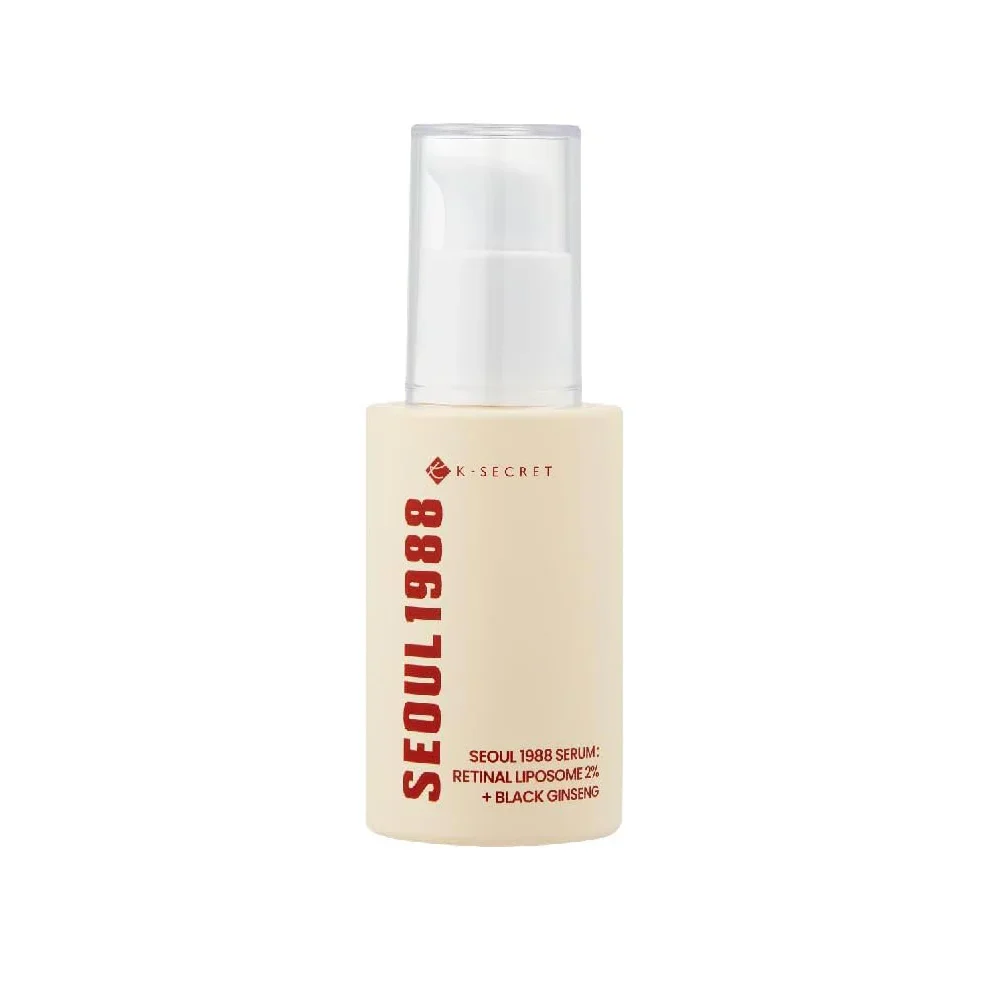 K-SECRET SEOUL 1988 Serum Retinal Liposome 2% + Black Ginseng 30ml – Sérum reafirmante con retinal 30ml