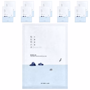 Round Lab - 1025 Dokdo Hydrating Water Gel Mask 10 pcs - Mascarilla Hidratante en Gel 1025 Dokdo (10 uds) - 10 uds