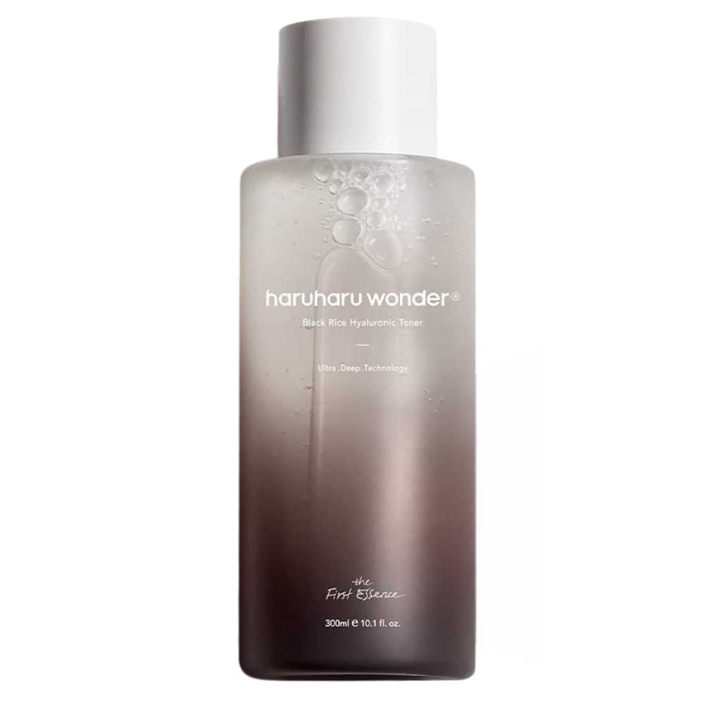 Haruharu Wonder - Black Rice Hyaluronic Toner - Tónico hidratante de arroz negro - 300 ml