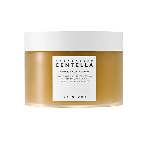 SKIN1004 Madagascar Centella Quick Calming Pad – Discos Calmantes de Centella - 70 uds