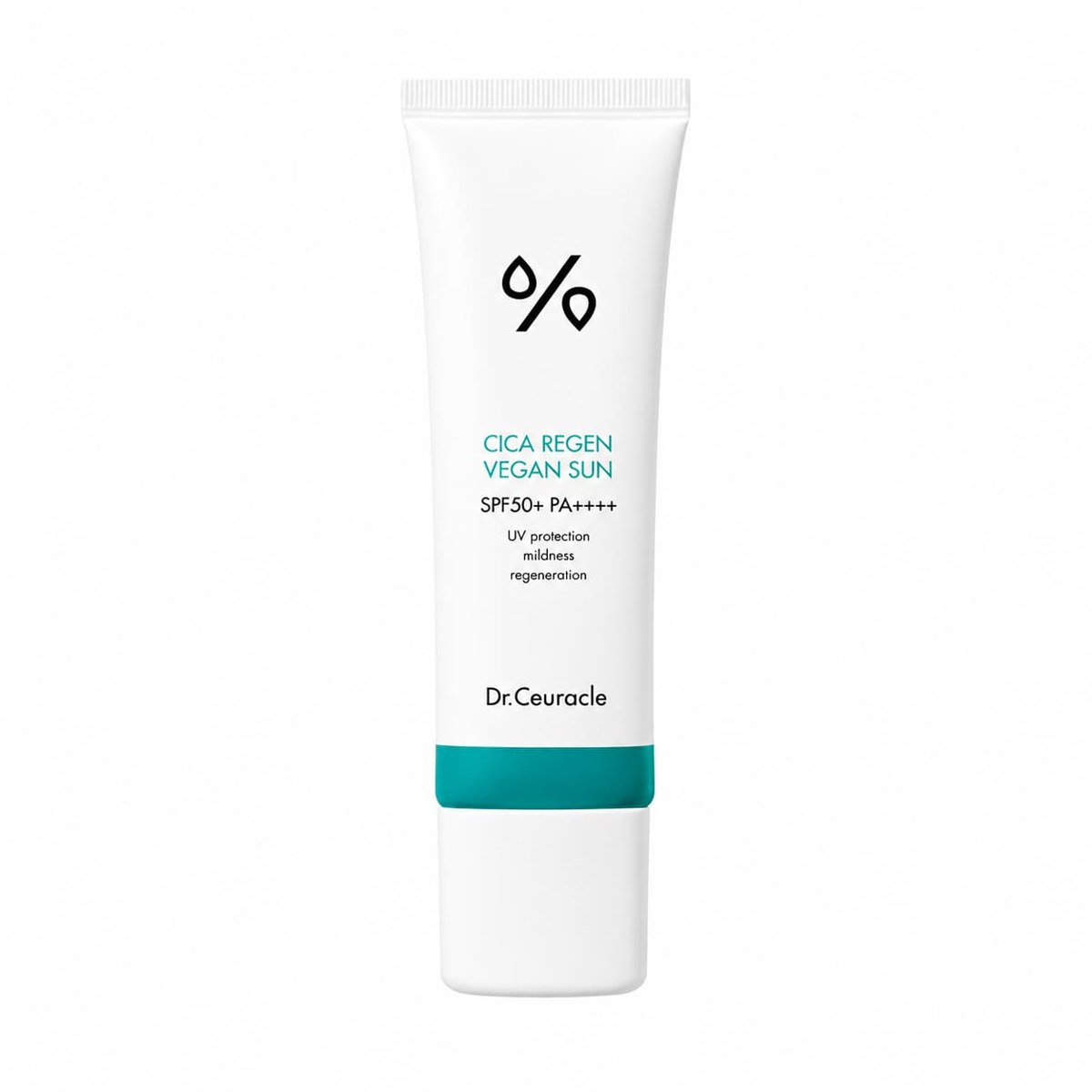 Dr. Ceuracle Cica Regen Vegan Sun SPF 50 PA++++ 50 ml – Protector solar vegano calmante