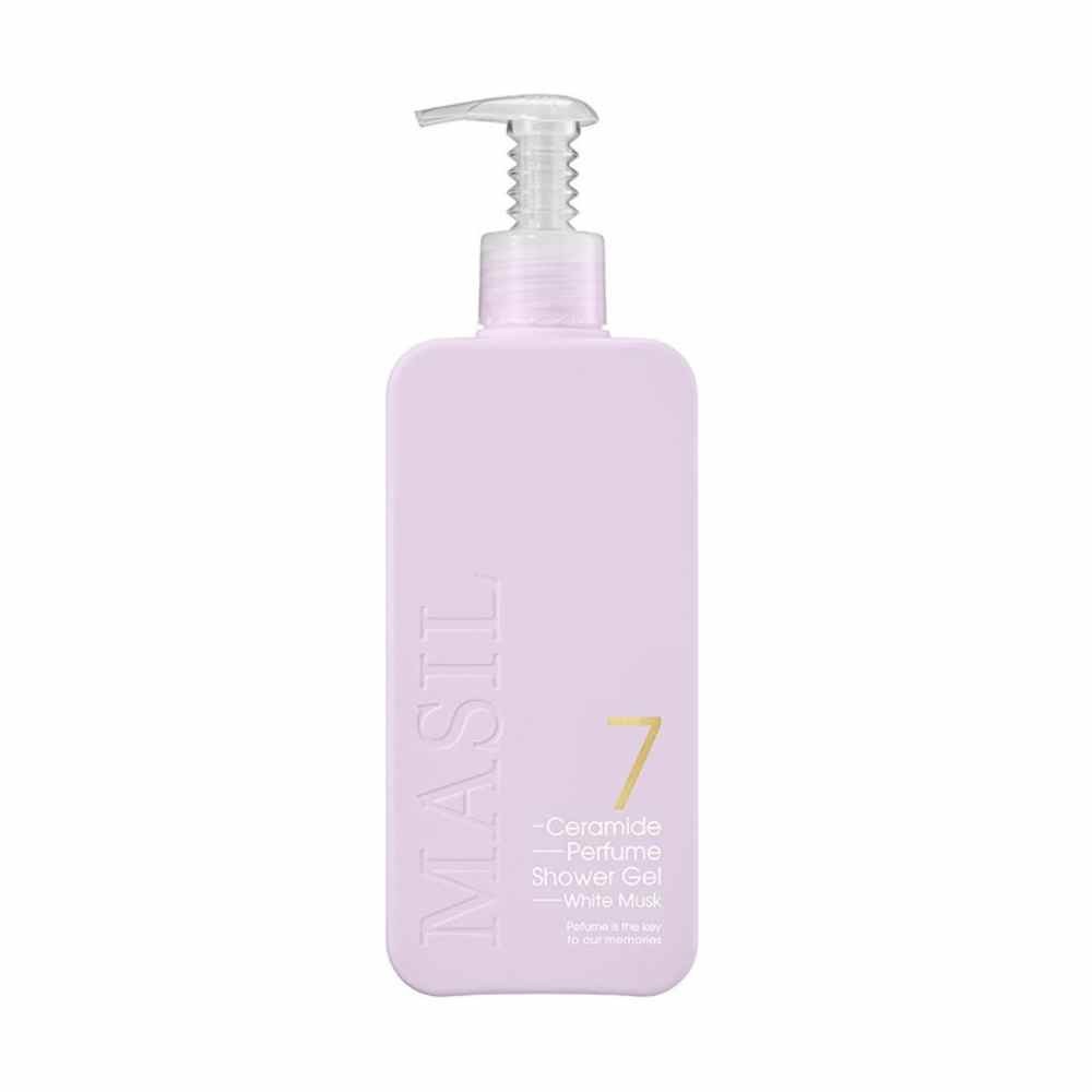 Masil - Gel de ducha perfumado (almizcle blanco) - 7 Ceramide Perfume Shower Gel White Musk - 300 ml
