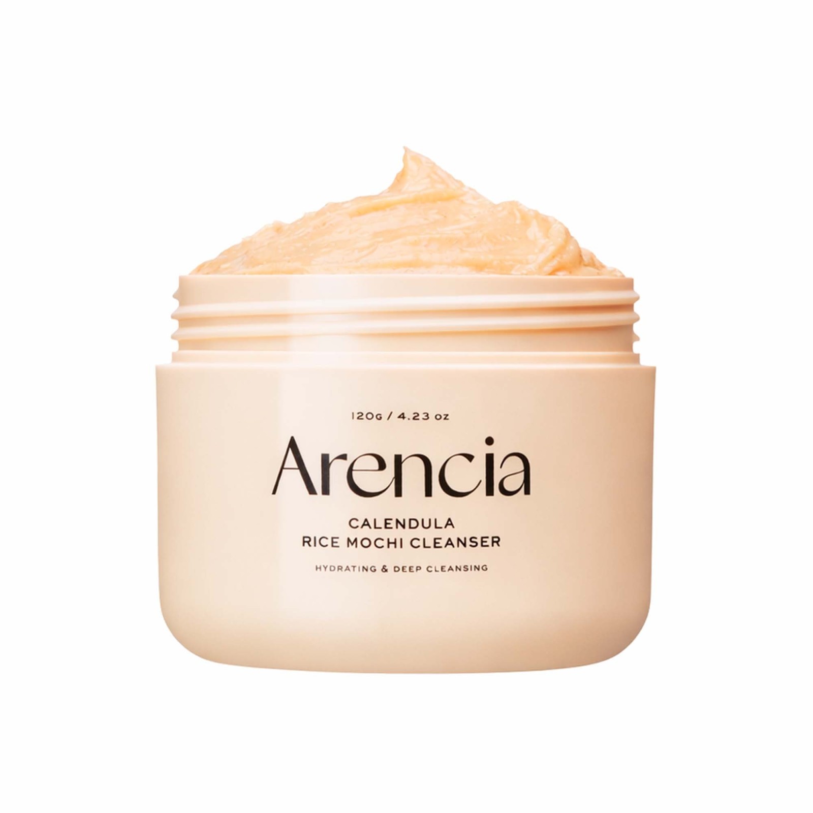 Arencia - Calendula Rice Mochi Cleanser – Limpiador facial purificante con caléndula y arroz - 120 g