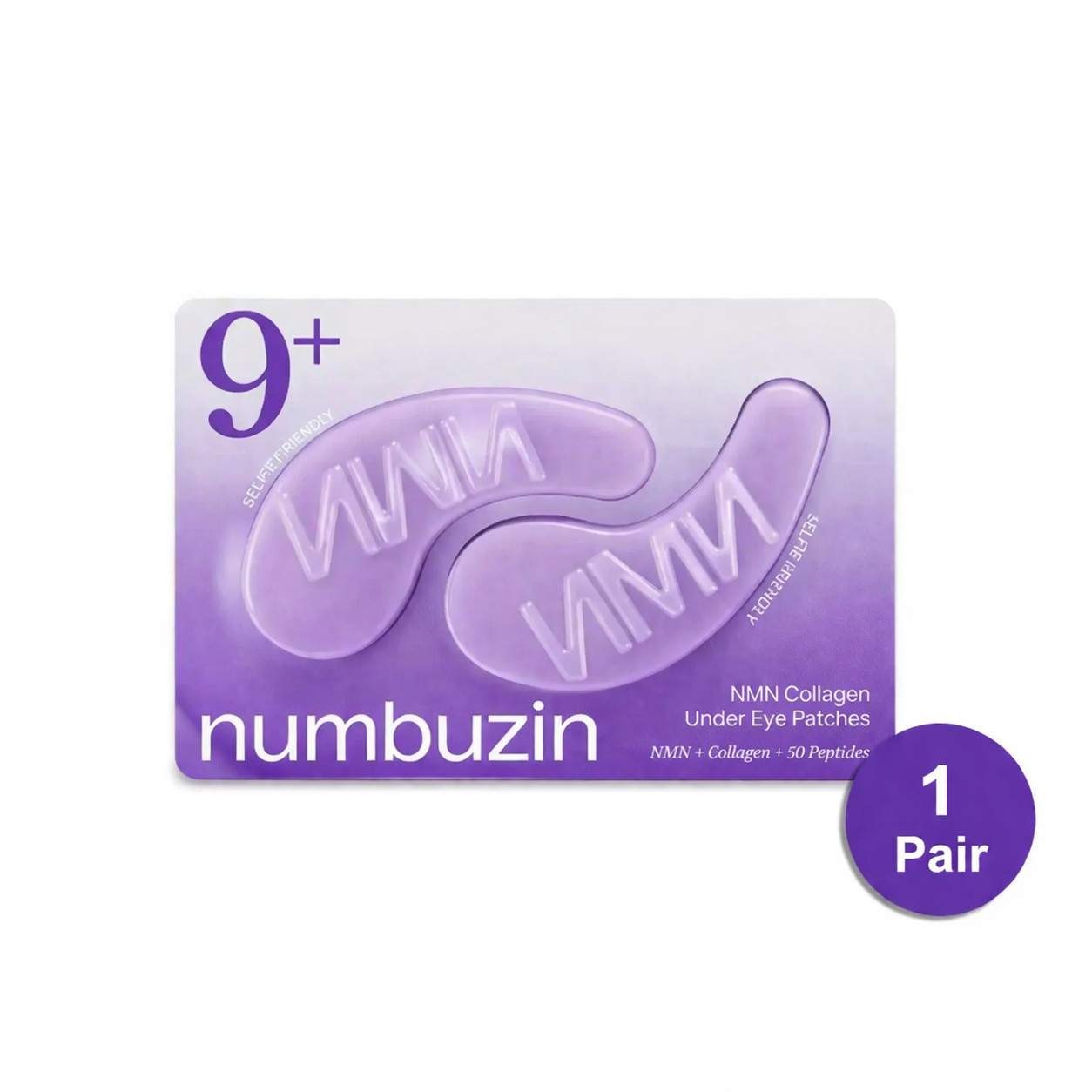 Numbuzin No.9 NAD+ Collagen Under Eye Patches (1 par) – Parches de contorno de ojos
