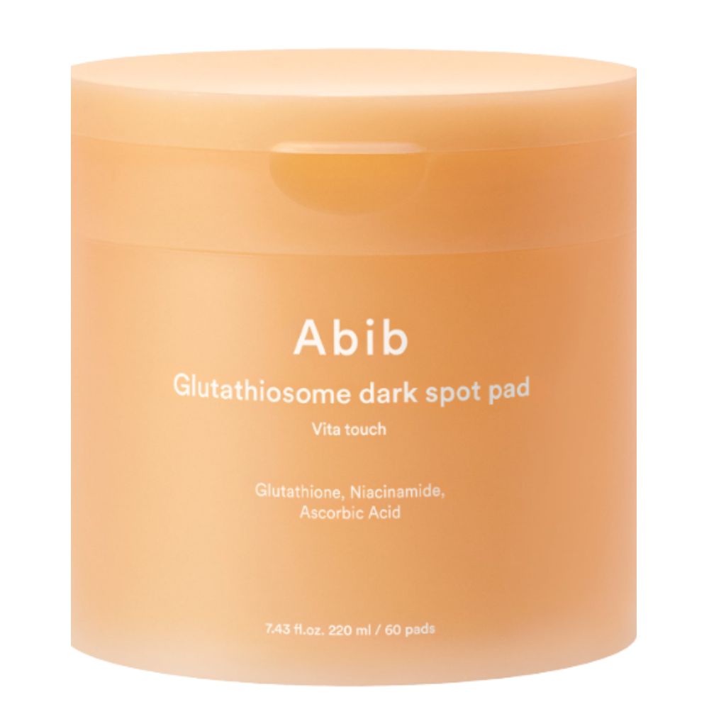 Abib - Discos tónicos antimanchas con glutatión / Glutathiosome Dark Spot Pad Vita Touch, 60 pads - 220ml