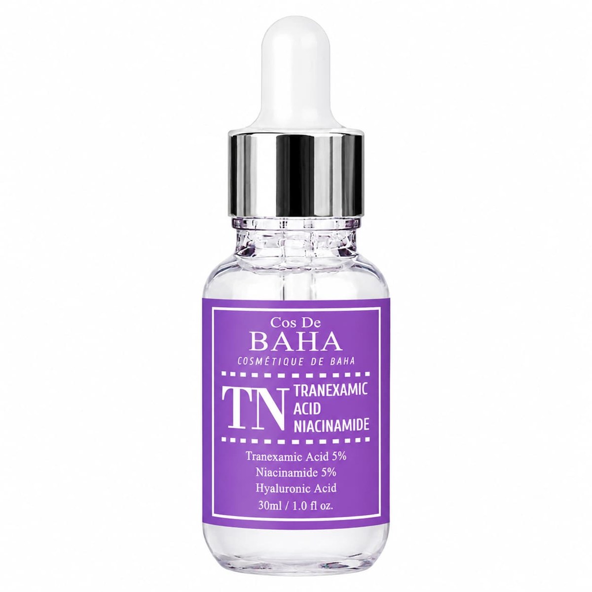 Cos de BAHA Tranexamic Acid Niacinamide (TN) 30 ml – Sérum iluminador antimanchas