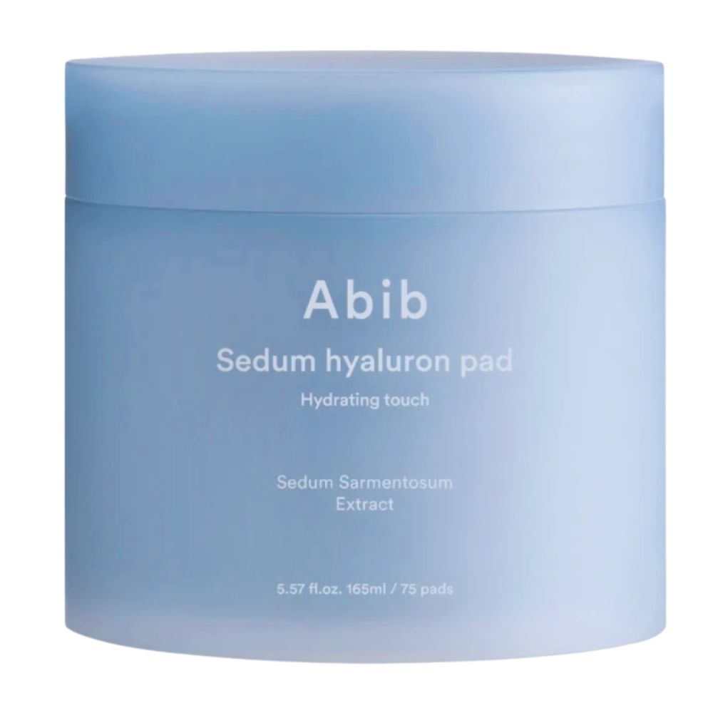 Abib - 75discos - Discos tónicos hidratantes con Sedum y ácido hialurónico / Sedum Hyaluron Pad Hydrating Touch