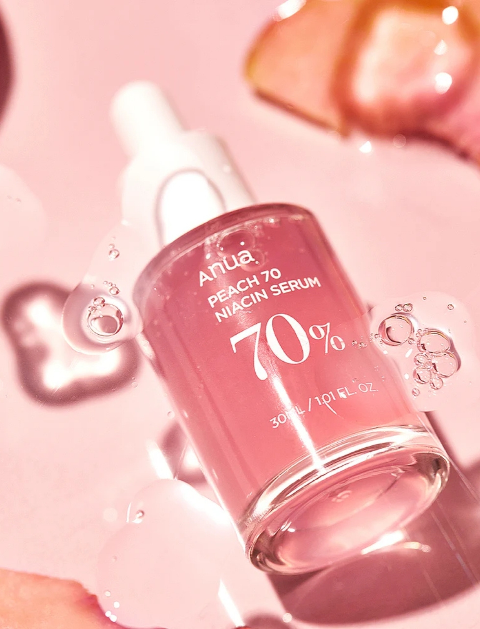 Textura Anua Peach 70 Niacin Serum 30ml – Sérum Iluminador Peach 70 Niacinamida