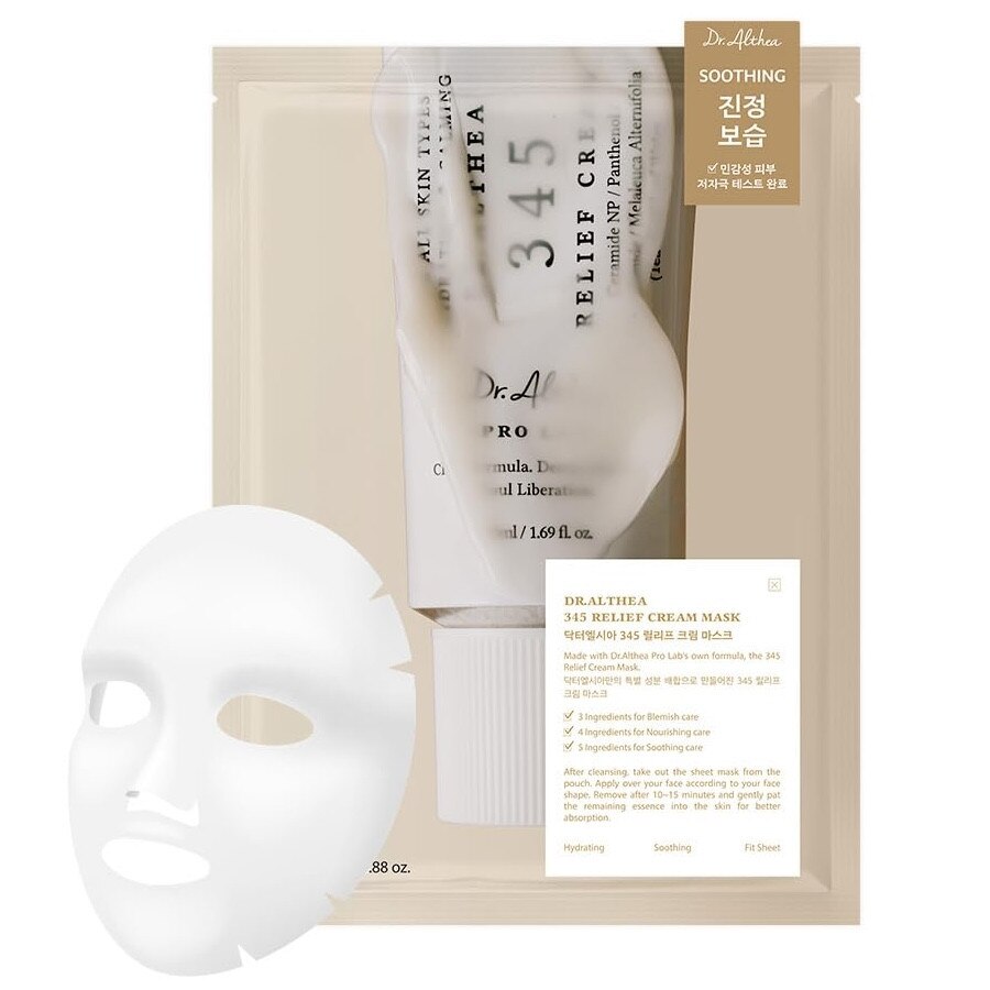 Dr. Althea 345 Relief Cream Mask, 25g – Mascarilla