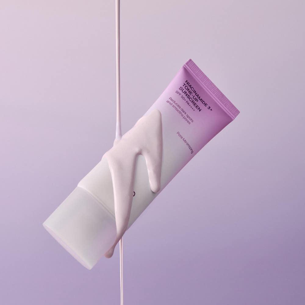 Jumiso Niacinamide 3 + Tone-Up Sunscreen SPF50+ PA++++ 40 ml – Protector solar iluminador