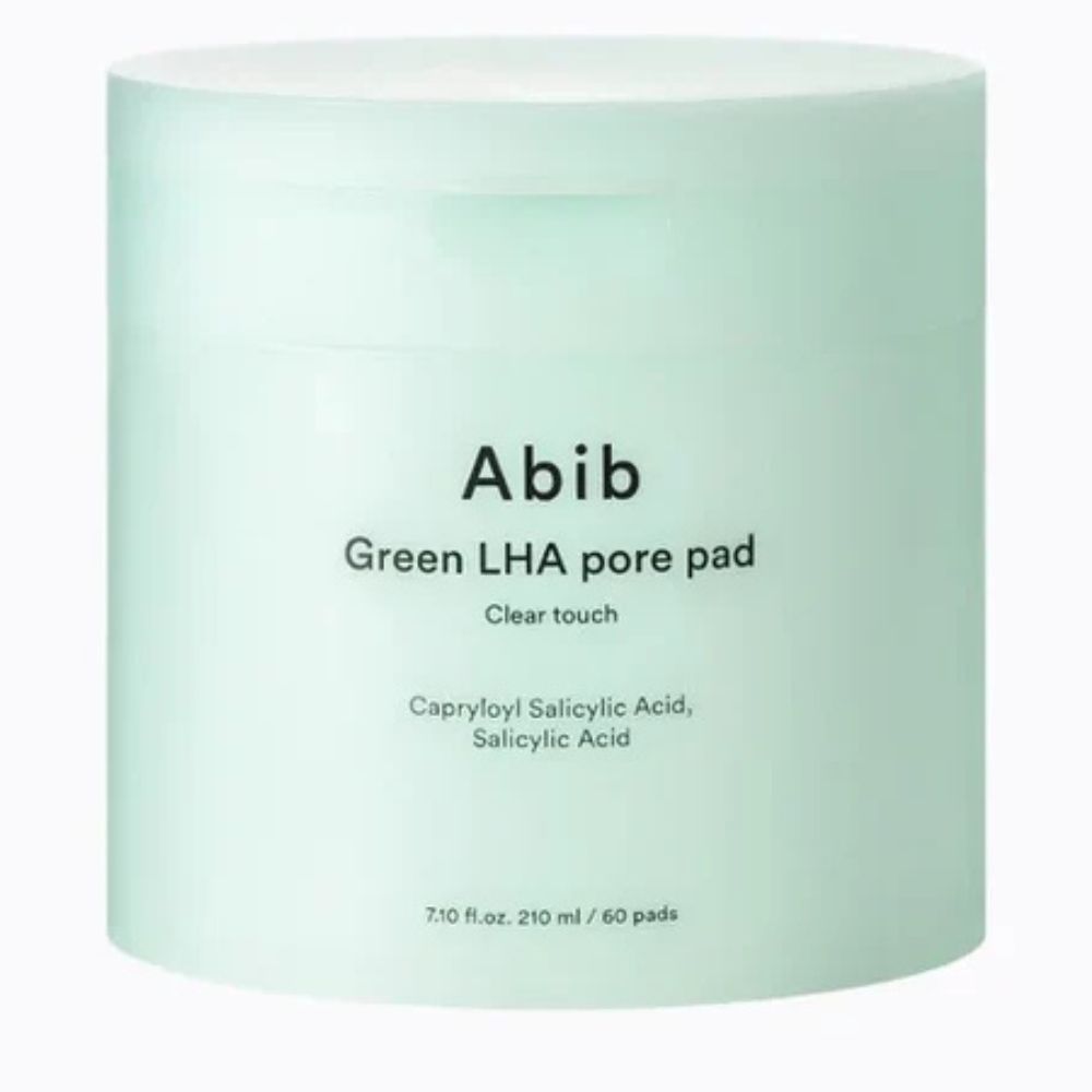 Abib - Discos exfoliantes para poros con LHA / Green LHA Pore Pad Clear Touch, 60 pads - 210ml