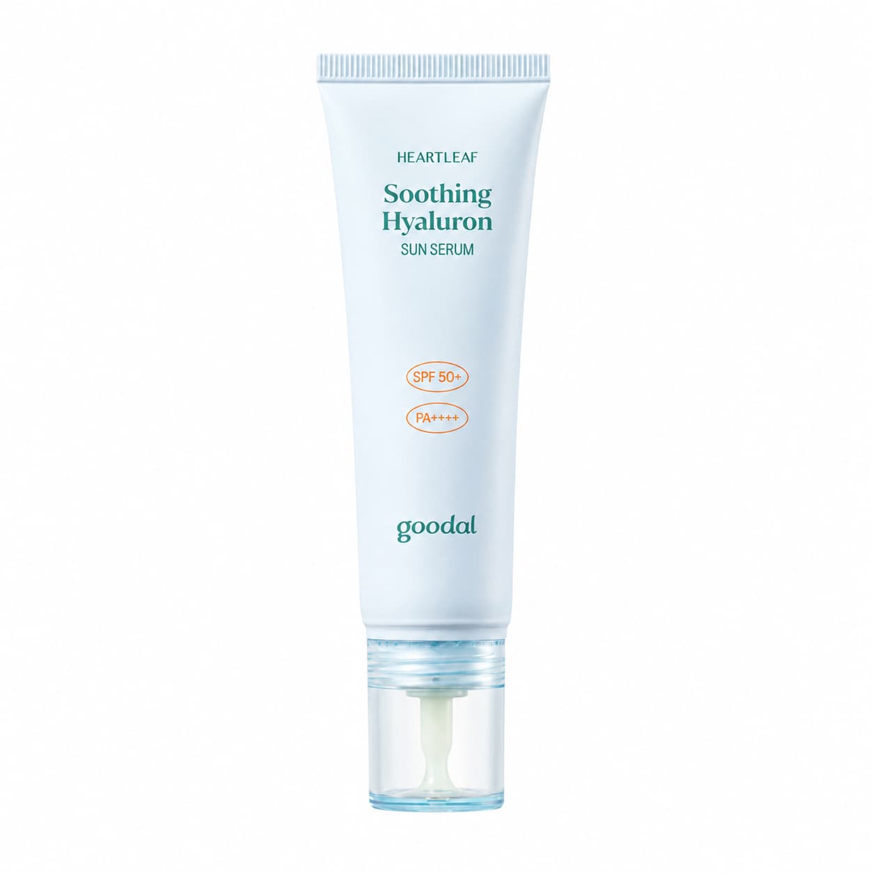 Goodal Heartleaf Soothing Hyaluron Sun Serum SPF50+ PA++++ 50 ml – Sérum solar calmante