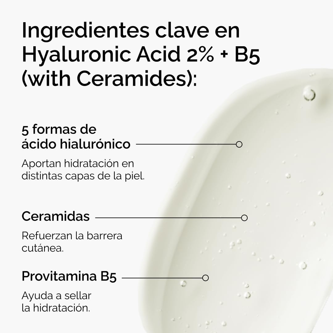 The Ordinary Hyaluronic Acid 2% + B5 (with Ceramides) 30 ml – sérum hidratante redensificante 2