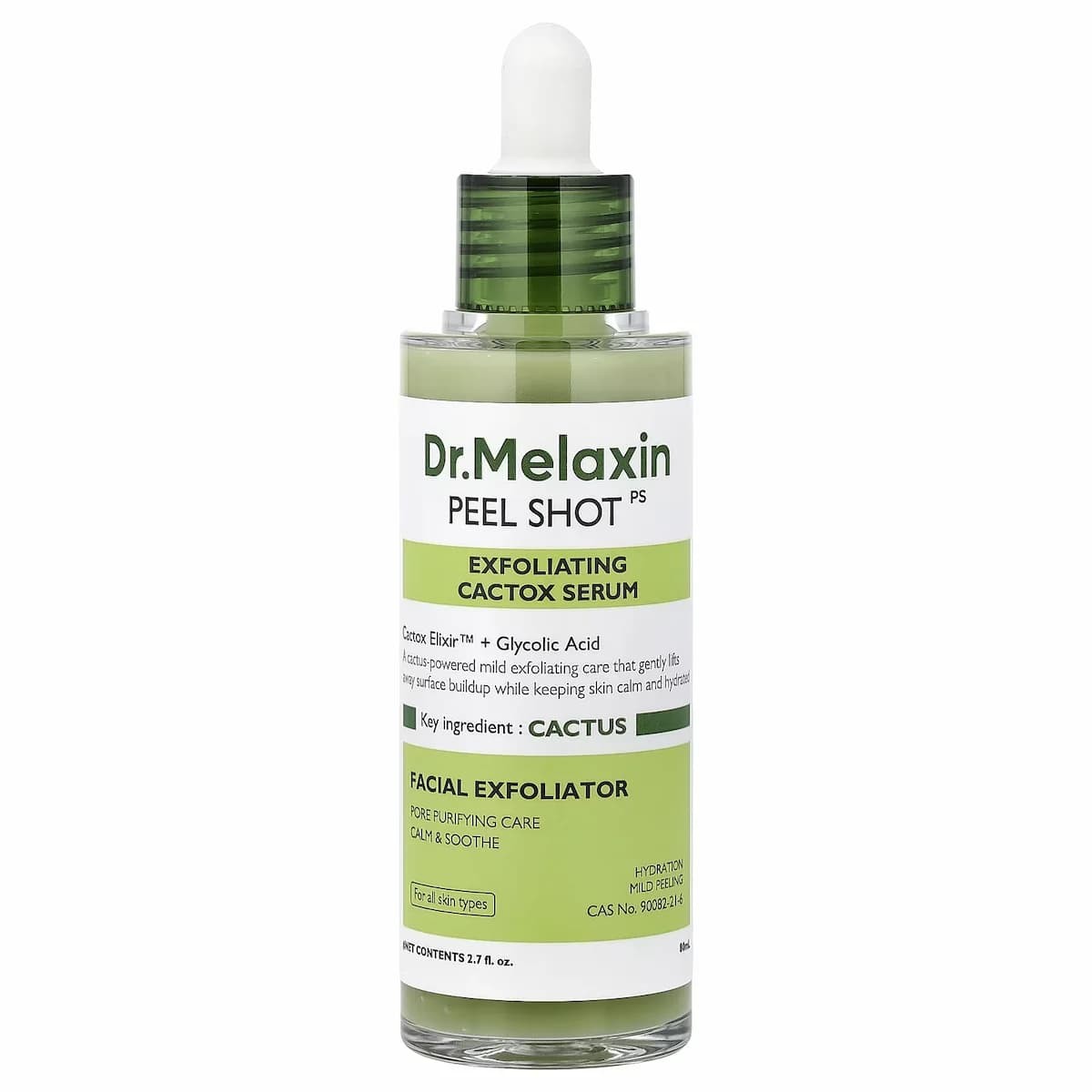 Dr.Melaxin Peel Shot Exfoliating Cactox Serum, 80ml – Exfoliante (80 ml)