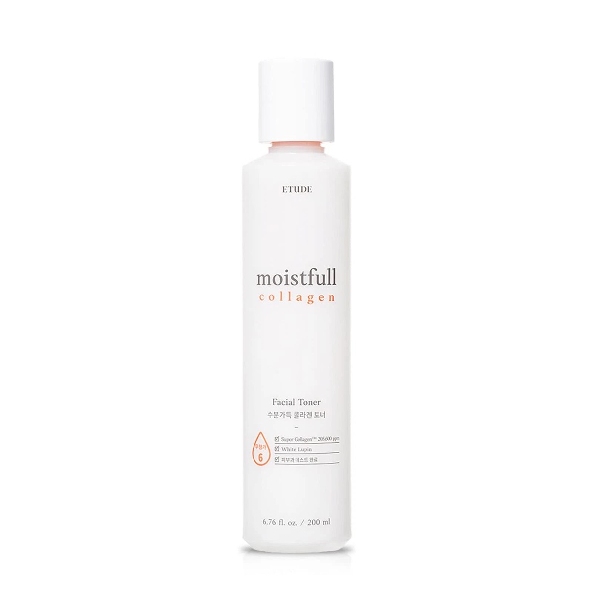Etude House - Moistfull Collagen Facial Toner, 200ml – Tónico facial Moistfull Collagen (200 ml)