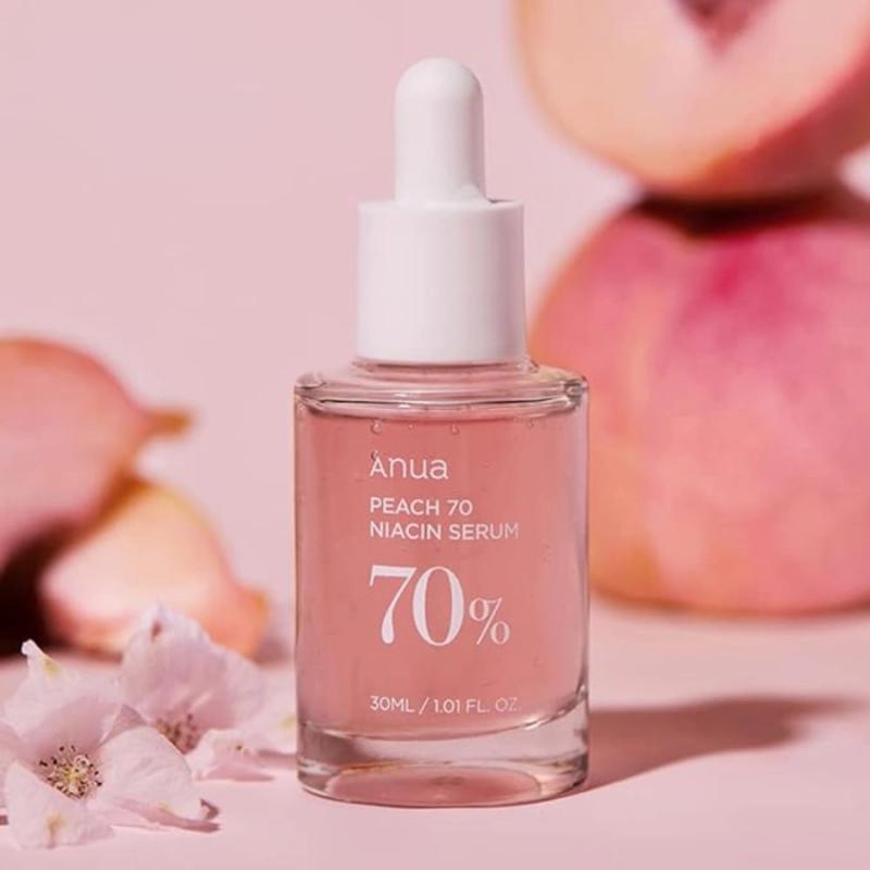 Anua Peach 70 Niacin Serum 30ml – Sérum Iluminador Peach 70 Niacinamida