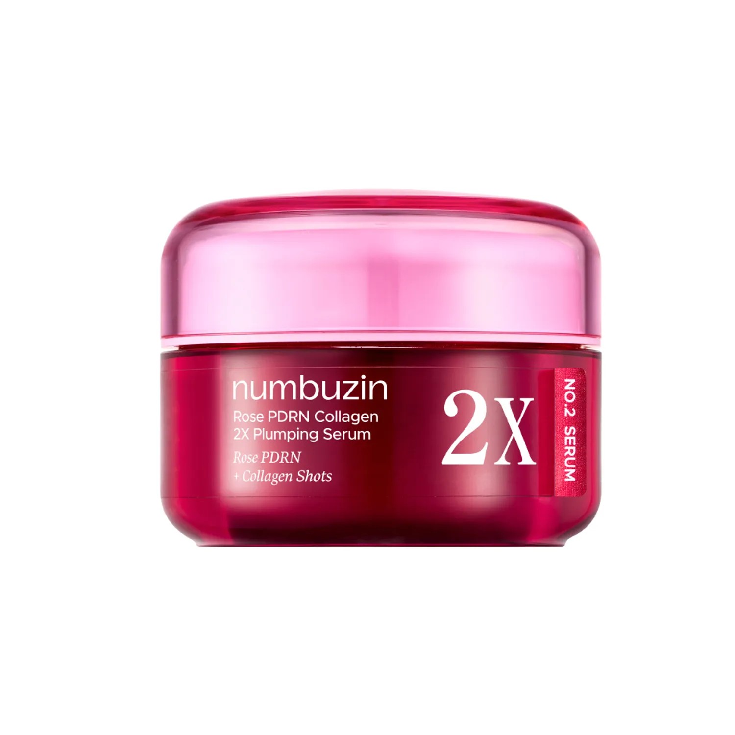 Numbuzin No.2 Rose PDRN Collagen 2X Plumping Serum 30 ml – Sérum rellenador con doble PDRN