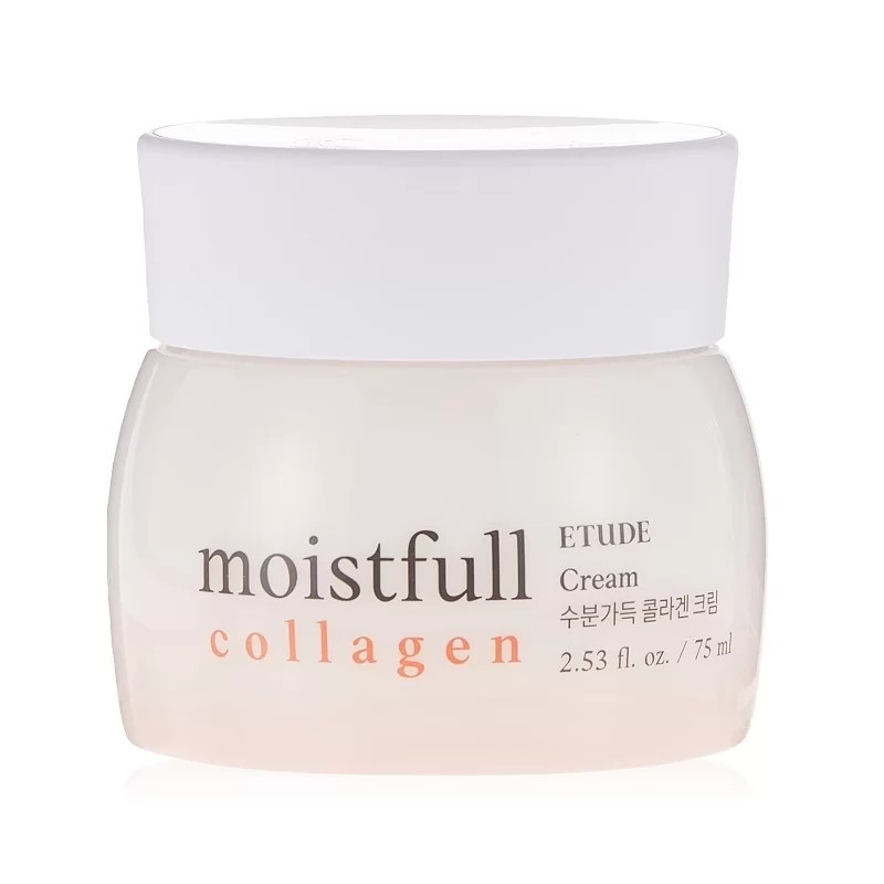 Etude House - Moistfull Collagen Cream, 75ml – Crema hidratante Moistfull Collagen (75 ml)