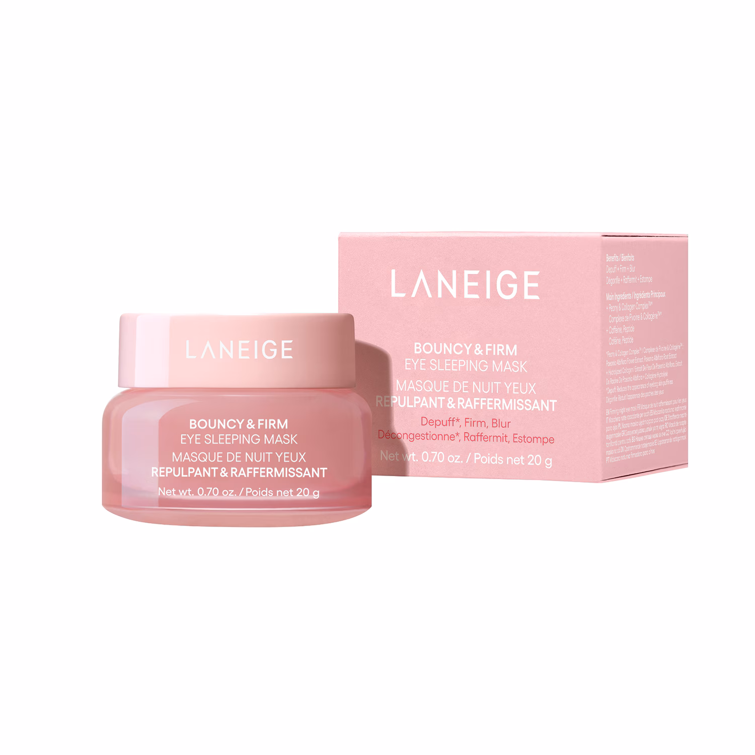 Laneige Bouncy & Firm Eye Sleeping Mask 20ml – Mascarilla Nocturna Ojos Reafirmante 20ml 3