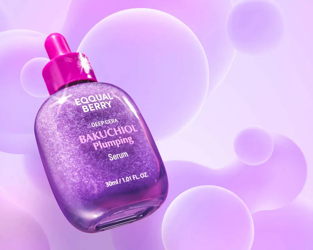 EQQUALBERRY - Sérum reafirmante e hidratante con bakuchiol - Bakuchiol Plumping Serum - 30ml