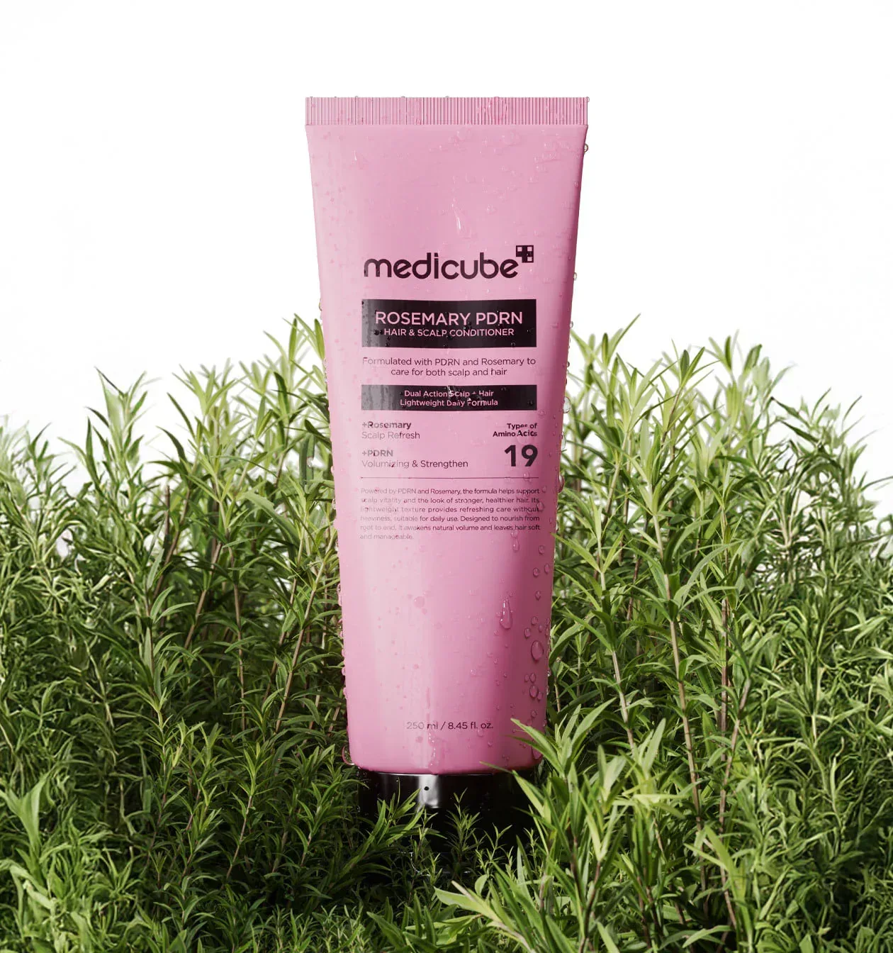 Medicube PDRN+ Rosemary Hair Trio - Set capilar con champú + acondicionador + sérum 4