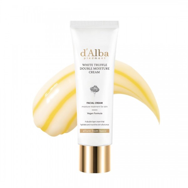d'Alba White Truffle Double Moisture Cream 60ml – Crema Hidratante Doble Acción Trufa Blanca 60ml