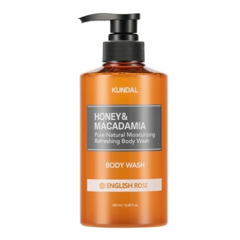 Kundal - Gel de Ducha de Miel y Macadamia (Rosa Inglesa) - 500 ml