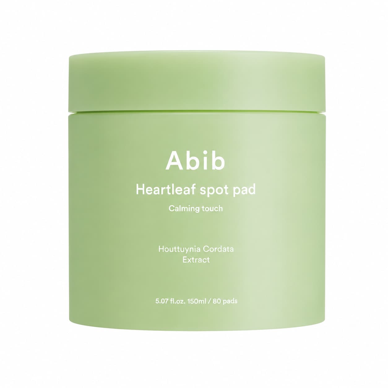 Abib - 80discos - Discos tónicos calmantes con Heartleaf / Heartleaf Spot Pad Calming Touch