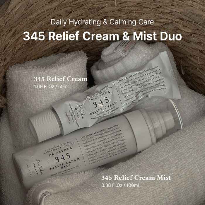 Dr. Althea 345 Relief Cream & Mist Duo: 345 Relief Cream 50 ml + 345 Relief Cream Mist 100 ml 3