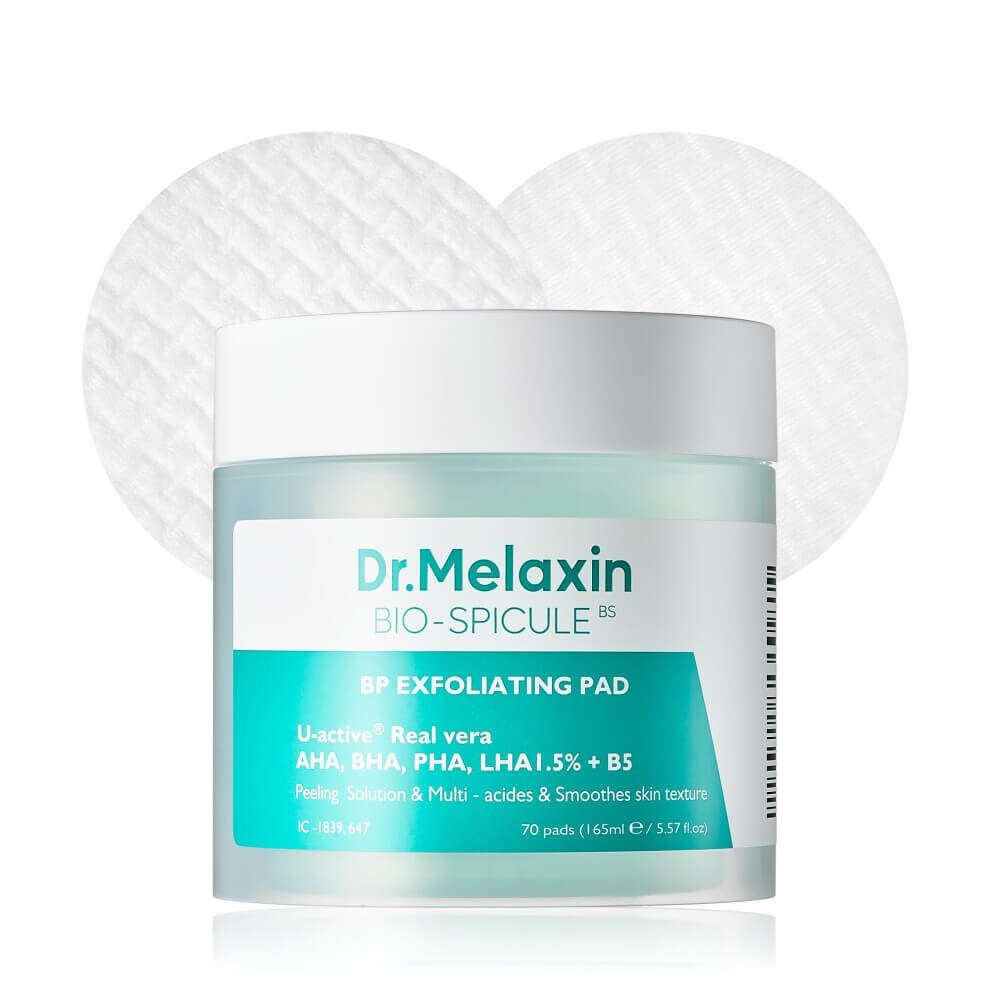 Dr.Melaxin BP Pore Exfoliating, 165ml, 70pads – Exfoliante (165 ml)