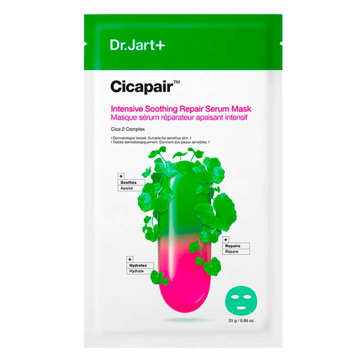 Dr.Jart+ Cicapair Intensive Soothing Repair Serum Mask – Mascarilla Sérum Reparadora Cicapair