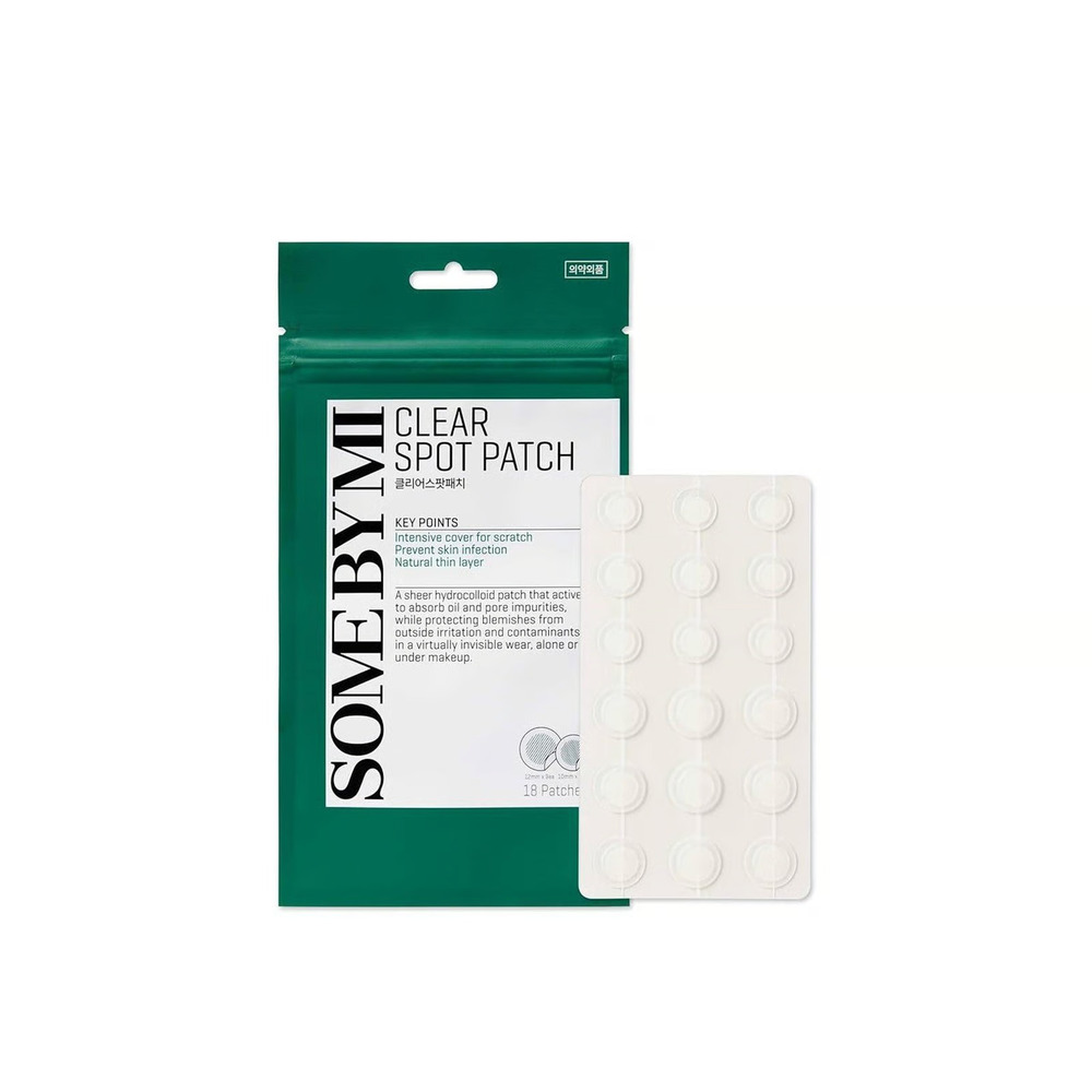 Some By Mi - Parches para Granitos Invisibles / Clear Spot Patch - 18 unidades