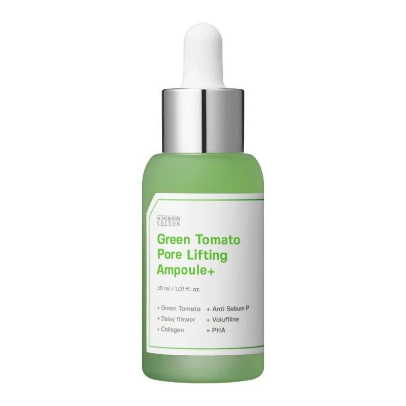 Sungboon Editor - sérum-ampolla efecto lifting para poros - Green Tomato Pore Lifting Ampoule+ - 30 ml