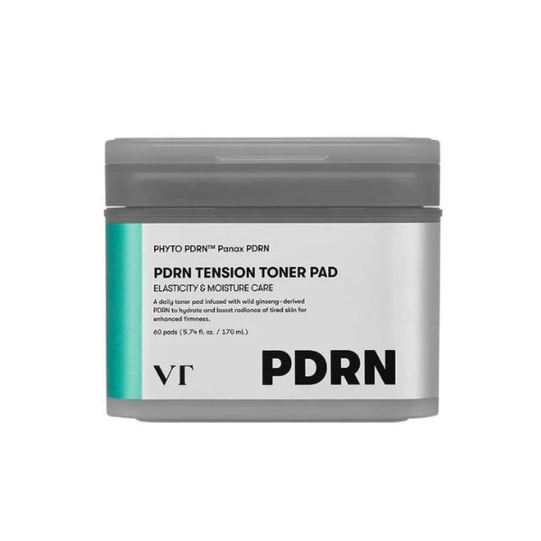 VT Cosmetics PDRN Tension Toner Pad, 170ml, 60pads