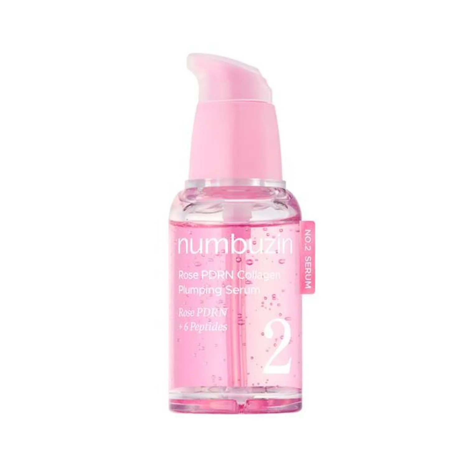 Numbuzin No.2 Rose PDRN Collagen Plumping Serum 30 ml – Sérum rellenador con PDRN y colágeno