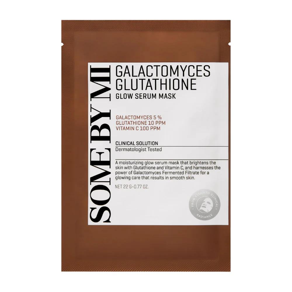 Some By Mi - Mascarilla de Serum Luminosidad Galactomyces Glutatión / Galactomyces Glutathione Glow Serum Mask - 1 unidad