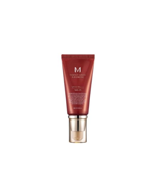 Missha M Perfect Cover BB Cream SPF42 #21 50ml – BB Cream cobertura perfecta #21 Light Beige 50ml