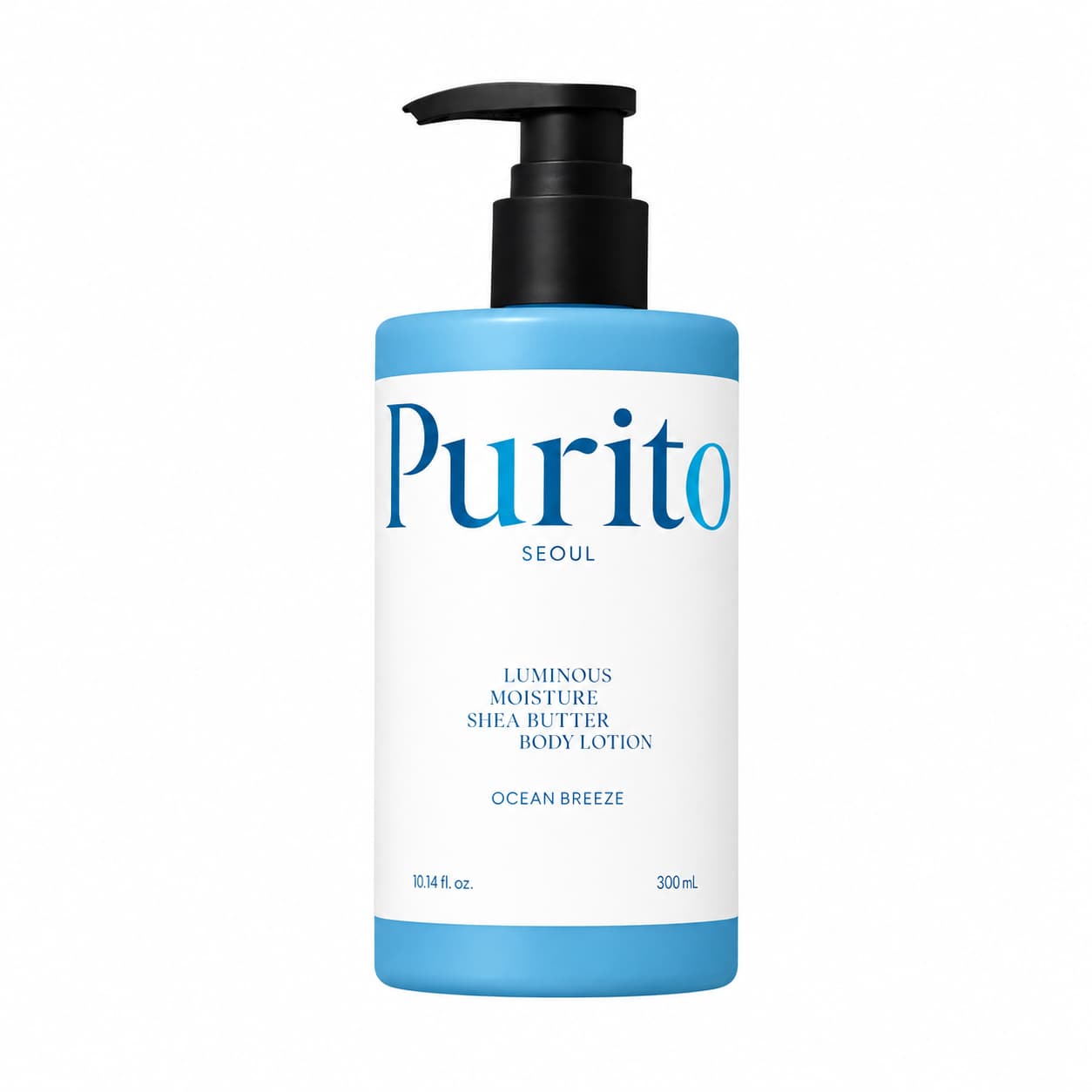 Purito - Luminous Moisture Shea Butter Body Lotion Ocean Breeze - Loción Corporal Hidratante con Manteca de Karité - 300ml