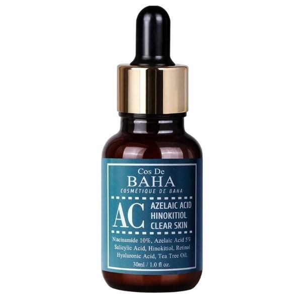 Cos de BAHA Clearing Serum (AC) 30 ml – Sérum purificante y calmante para piel con imperfecciones