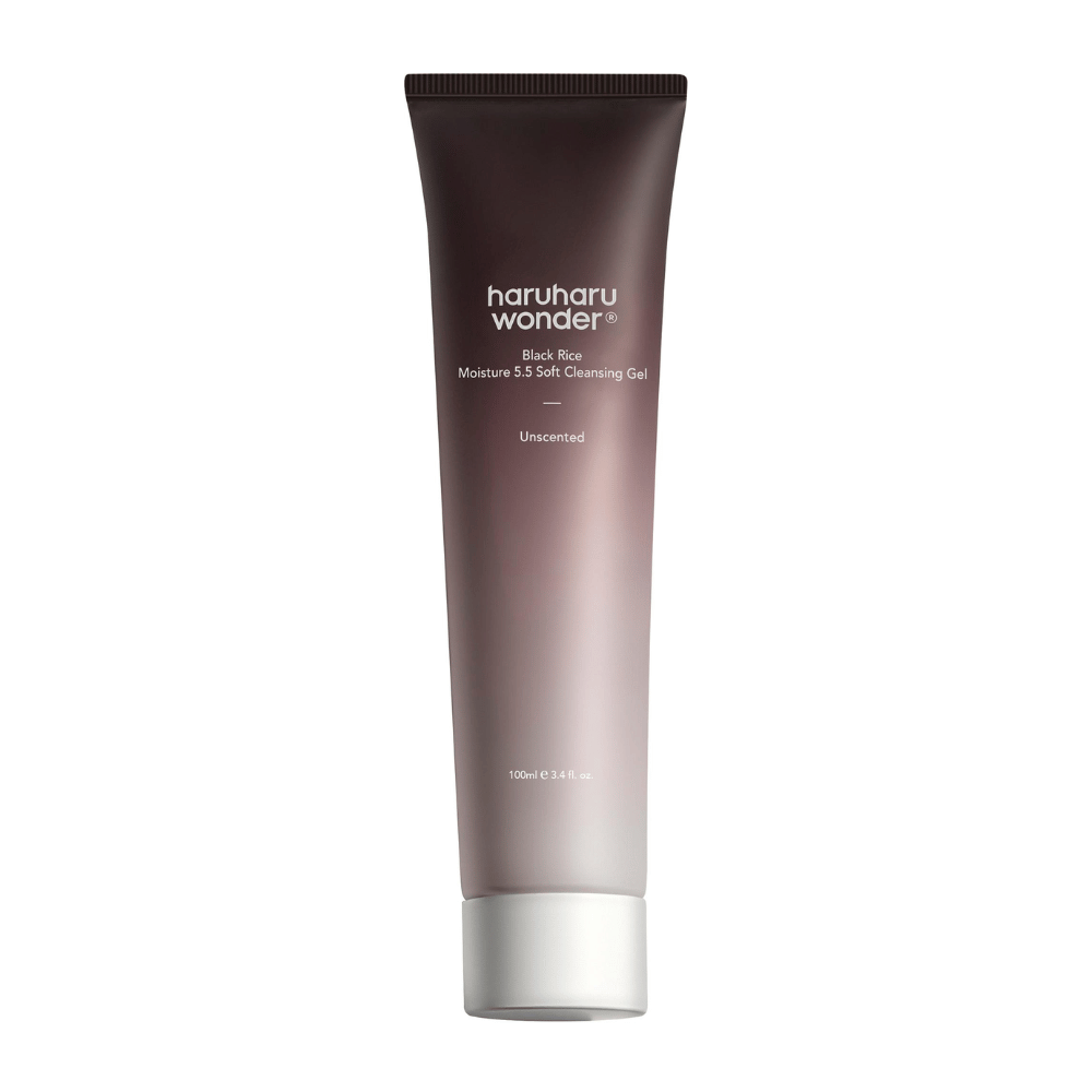 Haruharu Wonder Black Rice Moisture 5.5 Soft Cleansing Gel 100ml – Gel limpiador suave pH 5.5 100ml