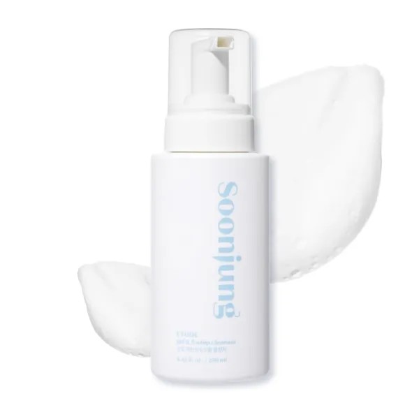 Etude House - Soon Jung Whip Cleanser, 250ml – Limpiador en espuma Soon Jung Whip (250 ml)