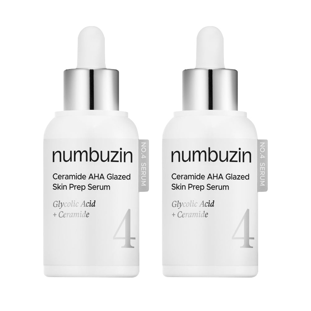 Numbuzin - Sérum Exfoliante con AHA y Ceramidas - No.4 Ceramide AHA Glazed Skin Prep Serum - 30ml