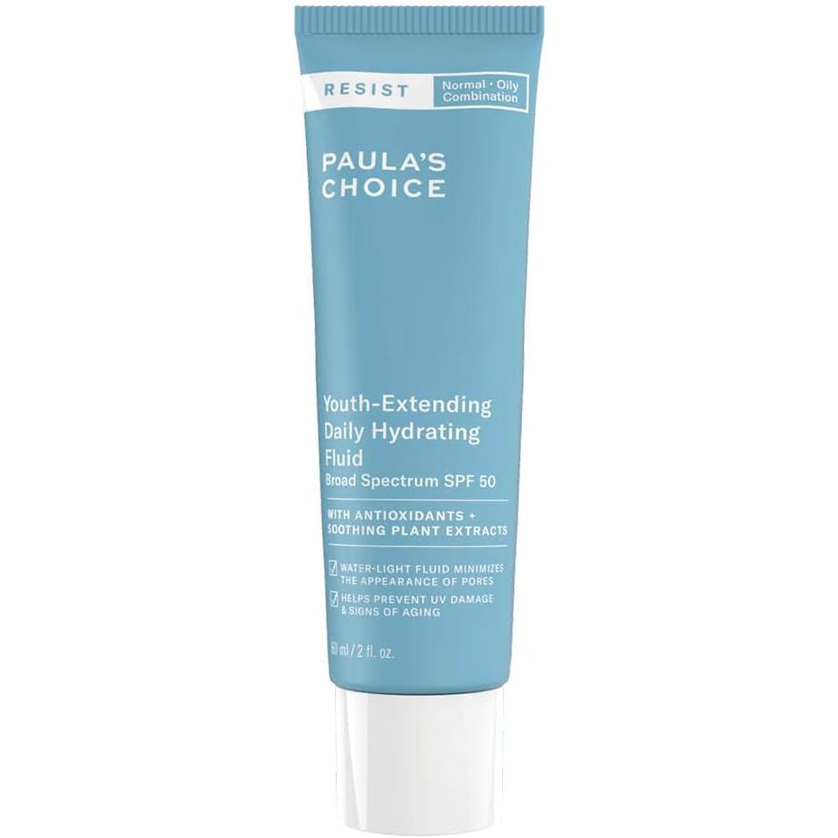 Paula's Choice Resist Super-Light Daily Wrinkle Defense SPF 50 60 ml – Fluido hidratante ultraligero con SPF 50