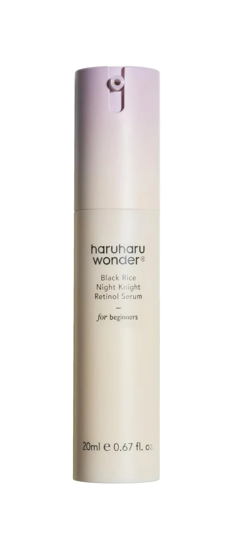 Haruharu Wonder Black Rice Night Knight Retinol Serum 20ml – Sérum de noche con retinol y bakuchiol 20ml